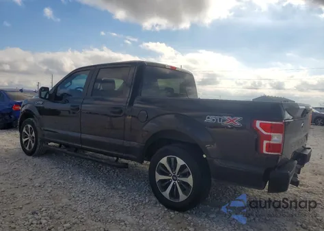 2020 Ford F150 Supercrew из США, поврежденный, VIN 1FTEW1CP4LFA15329
